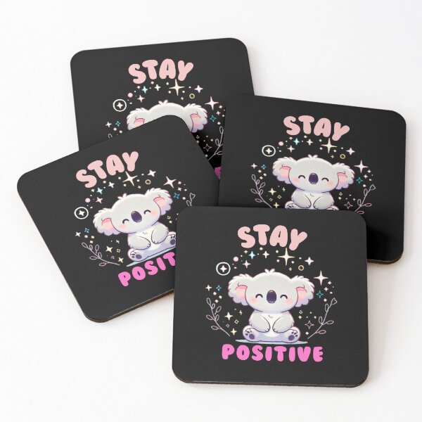 Item preview, Smiling Koala - Stay Positive designed and sold by TeslaSt0re.