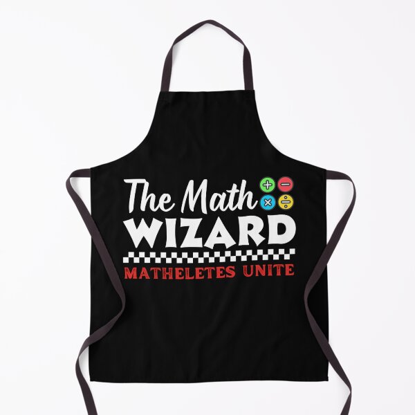 Item preview, The Math Wizard, Matheletes Unite, Teachers Dark Design designed and sold by Raise2Shine.