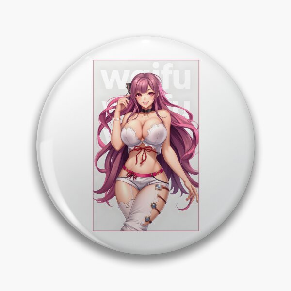 Item preview, Seductive Anime Waifu with Pink Hair | Sexy Lingerie & Confident Pose | Japanese Manga Art designed and sold by Anime Shape.