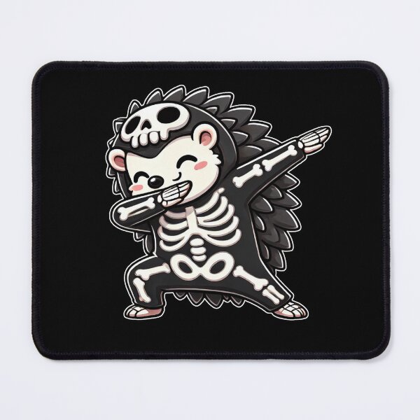 Item preview, Halloween Skeleton Cute Hedgehog Men Women Kids designed and sold by BlueBerry-Pengu.