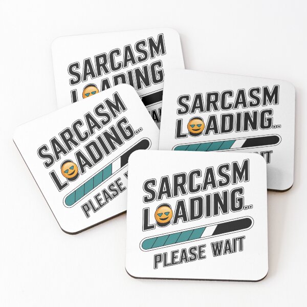 Item preview, Sarcasm Loading Funny Progress Bar Design designed and sold by ObjCrea123.