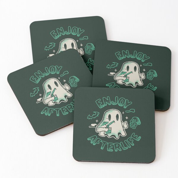 Item preview, Enjoy Afterlife Funny Chilling Ghost designed and sold by IggysArrrt.