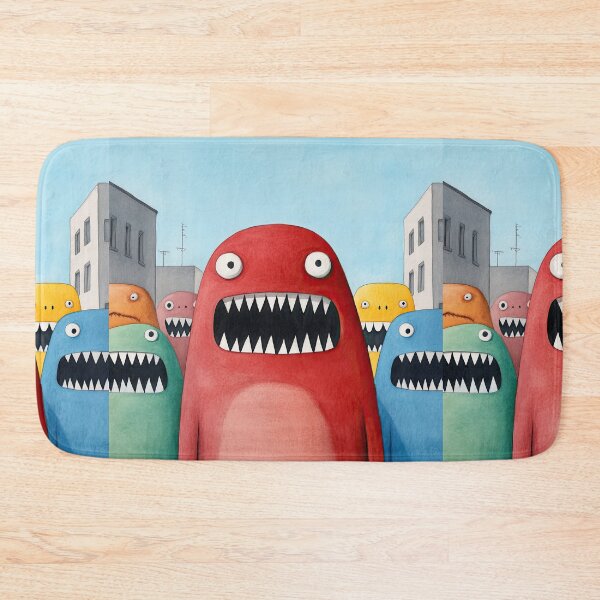 Item preview, Monsters Marching Through City Streets designed and sold by WPCreator.