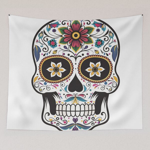 Item preview, Day of the Dead Skull 170 designed and sold by AstroRisq.