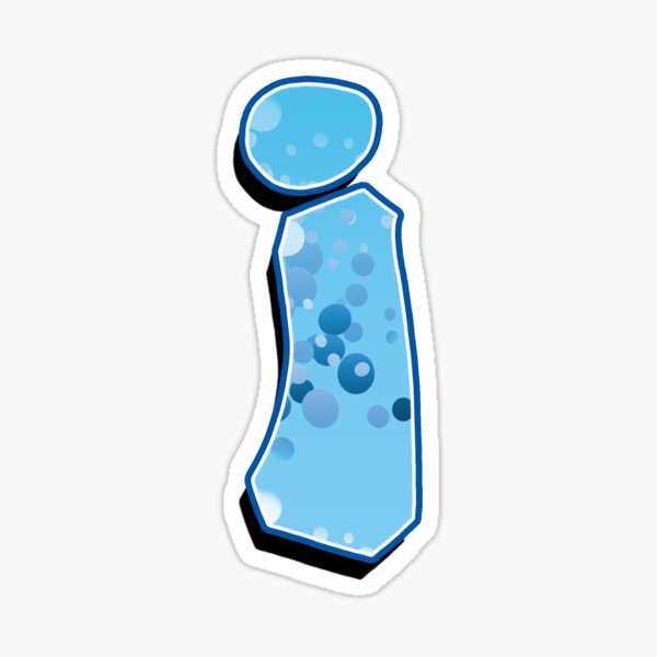 i - bubbles Sticker
