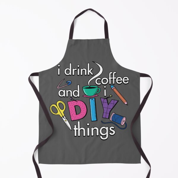 Item preview, Cool Colorful DIY Craft Coffee Lover Hobbyist Slogan designed and sold by BoggsNicolasArt.