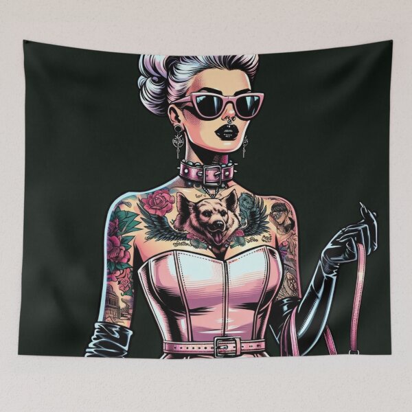 Item preview, Tattooed Lady 4 designed and sold by PoloPrintsUK.
