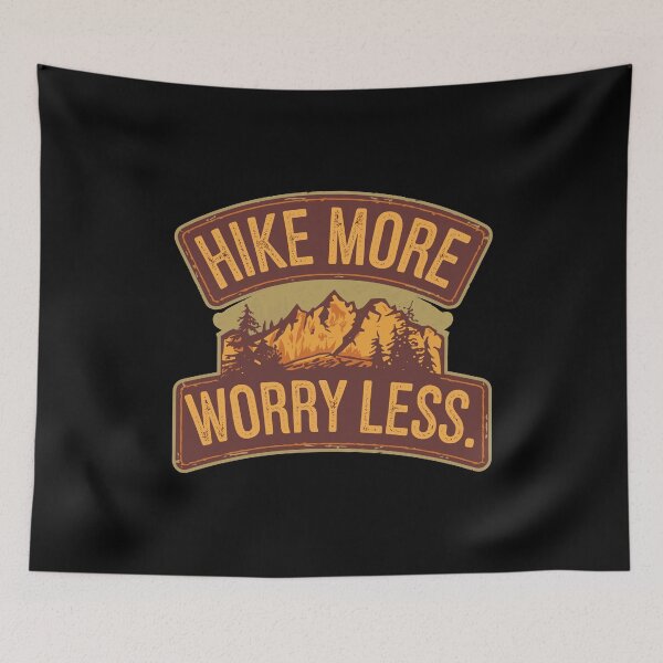 Item preview, Hike More Hiking Adventure Nature Gift Mountains Wilderness Explorer designed and sold by w1ckerman.