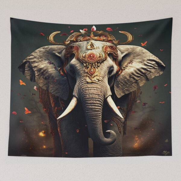 Item preview, majestic elephant designed and sold by Collection de trésors .