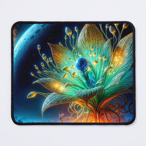 Item preview, Alien Plant in Luminous Bloom designed and sold by koreatvtea.