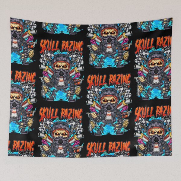 Item preview, Skull Razing designed and sold by UZRWRLD .