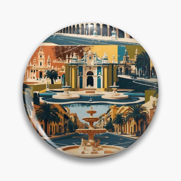 Item preview, Ceuta Spain Vintage Travel Tourism designed and sold by TravelersGems.