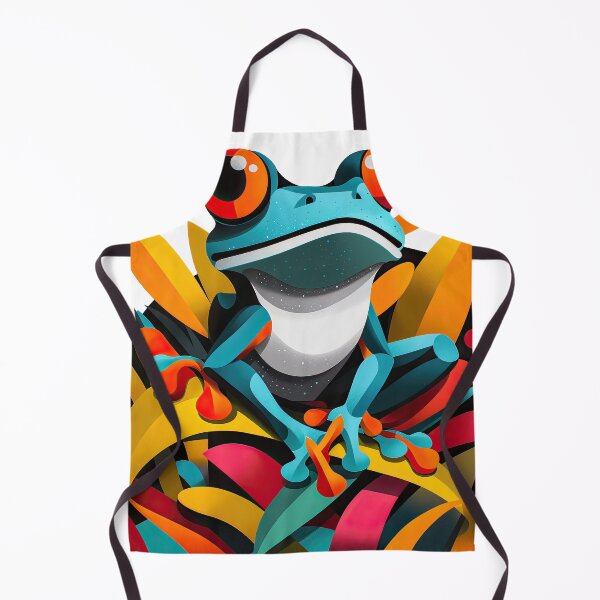 Item preview, Sticker T-shirt Design: Frog in the Garden designed and sold by ForeverPrintsOK.