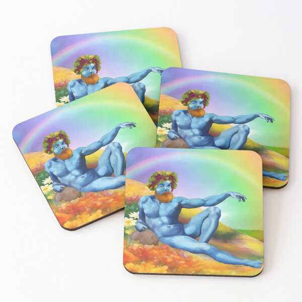 Item preview, the blue man designed and sold by AcaliSeisme.