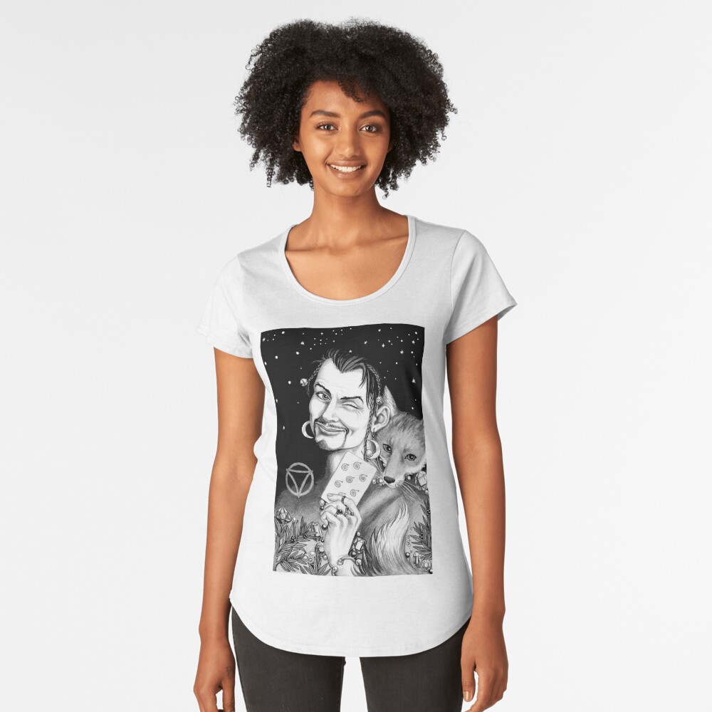 Item preview, Premium Scoop T-Shirt designed and sold by CaryadArtwork.