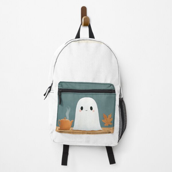 Item preview, Cute Ghost Enjoying Tea Time designed and sold by WPCreator.
