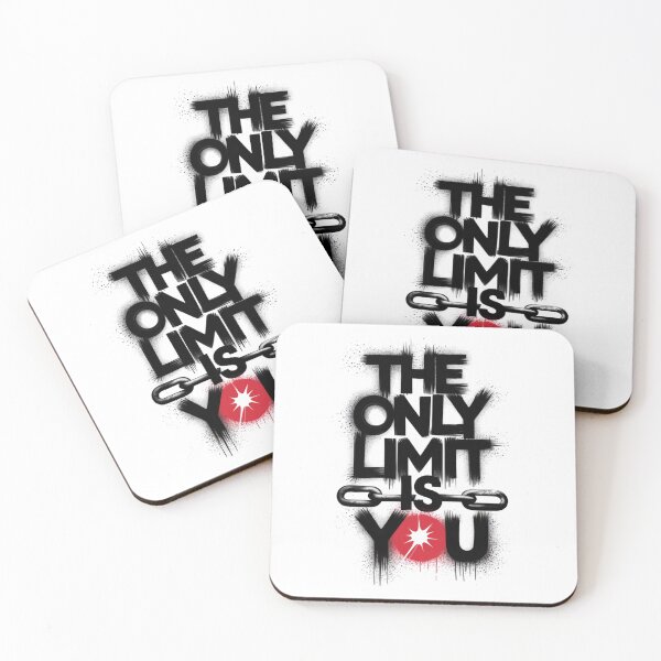 Item preview, The Only Limit Is You Inspirational Graffiti Art designed and sold by ObjCrea123.