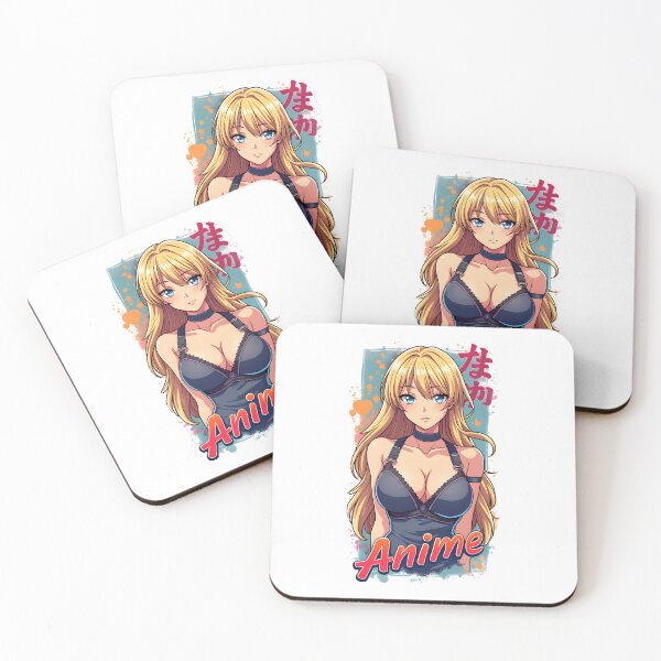 Item preview, Blonde Bombshell Anime Waifu | Sexy Lingerie & Blue Eyes | Japanese Manga Art designed and sold by Anime Shape.