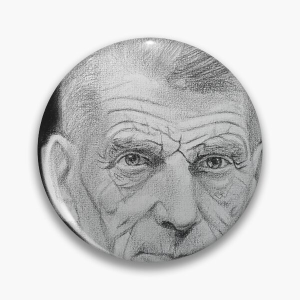 Item preview, Samuel Beckett Poster Art Print designed and sold by ConorKeeganArt.