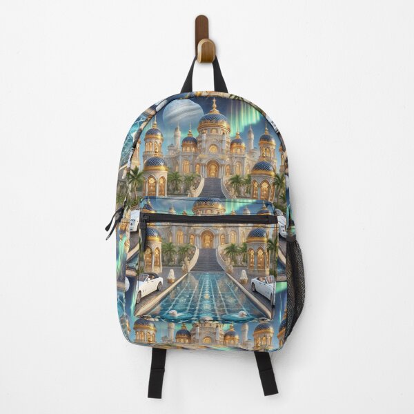 Item preview, A Breathtaking Opulent Fantasy Castle Amidst a Celestial Dreamscape designed and sold by Meta2Physical.