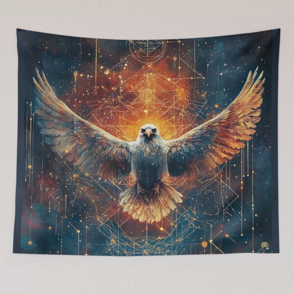 Item preview, Sacred Geometry, spiritual bird designed and sold by Leylita Design.