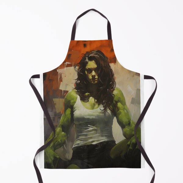 Item preview, She-Hulk painting designed and sold by Charlotte Hawkins.