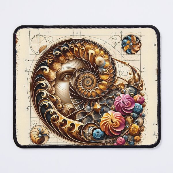Item preview, Fibonacci's Eye of Creation designed and sold by 0xabdx.