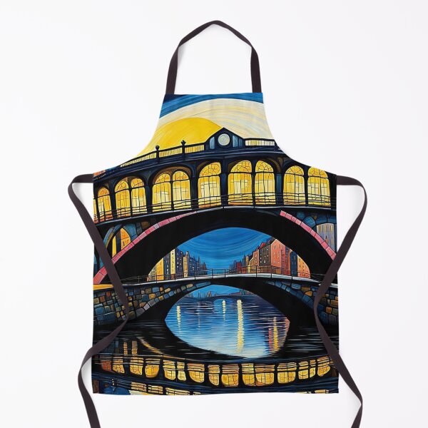 Item preview, Bridge under moonlight 4 designed and sold by George Hutton Hunter.