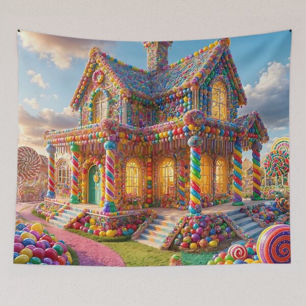 Item preview, Colorful Candy House Dream designed and sold by koreatvtea.