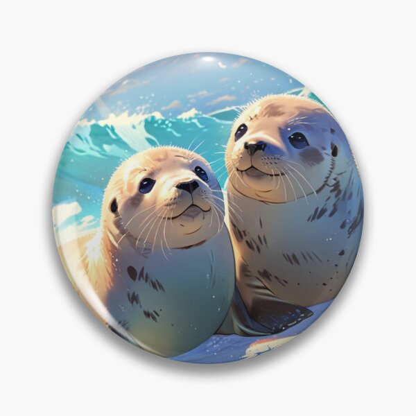 Item preview, The cutest baby seals. designed and sold by PatDoArt.