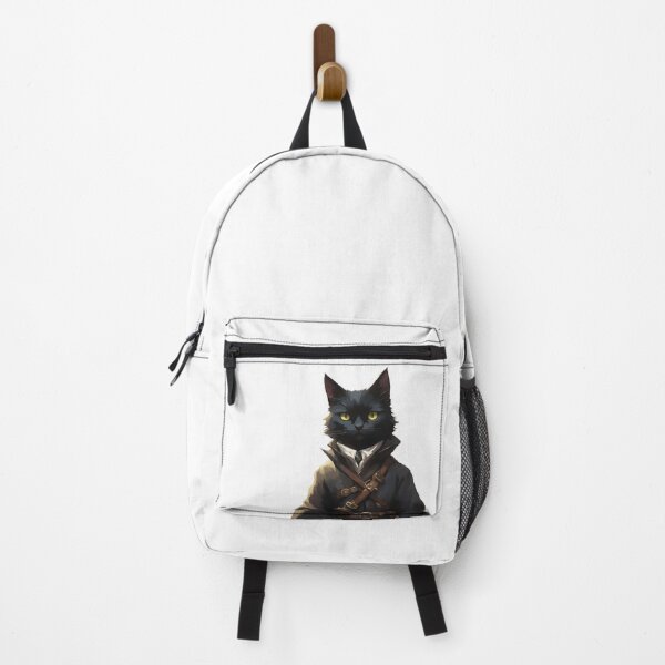 Item preview, Mysterious Wizard Rogue Cat - Dark Fantasy Design designed and sold by CrownedCanvas.