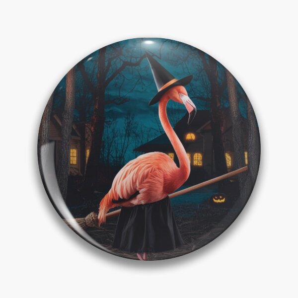 Item preview, Halloween Flamingo Delight designed and sold by NeatThingLover.