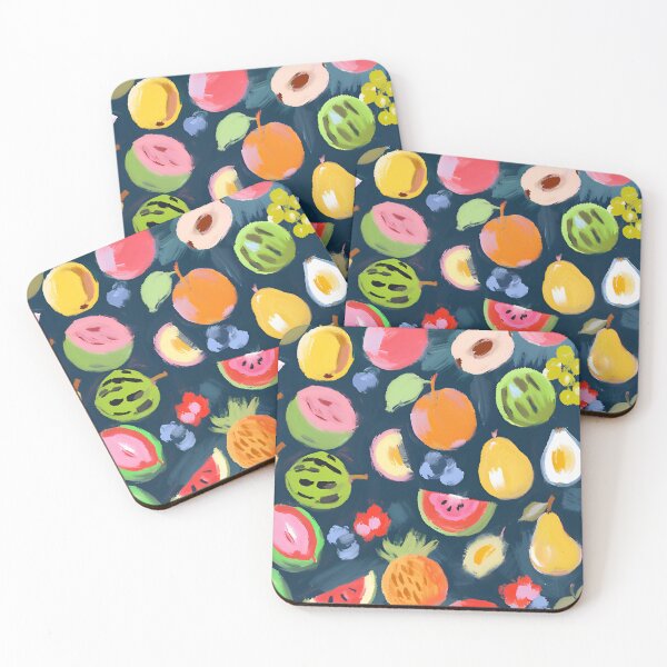 Item preview, Colorful Mixed Fruit Pattern designed and sold by KociDesigns.