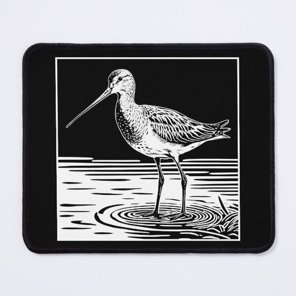 Item preview, Black-tailed godwit in the water designed and sold by Harry Wibier.