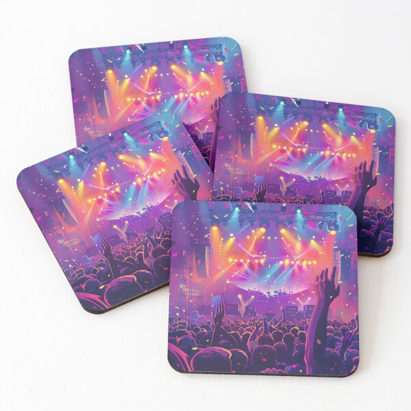Item preview, Music Madness: The World of Festivals designed and sold by MidArtForge.