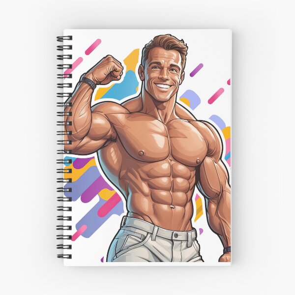 Item preview, New Series: Bodybuilder Sticker #45 designed and sold by ForeverPrintsOK.