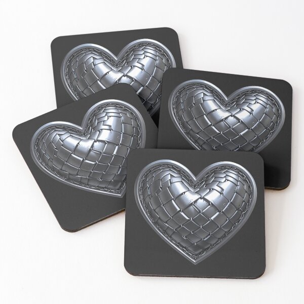 Item preview, Chain Metallic Heart  designed and sold by Digiheart.