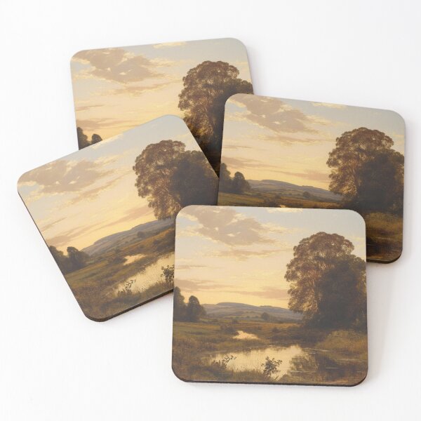 Item preview, Nature Sunrise Landscape Vintage designed and sold by trajeado14.