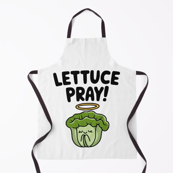 Item preview, Funny Lettuce Pun! Lettuce Pray! designed and sold by PMCreative.