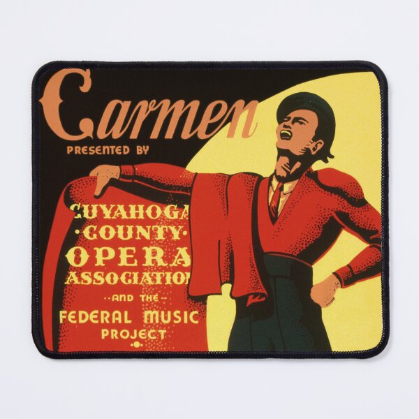 Item preview, Poster for performance of Carmen in Federal Music Project designed and sold by colliophoto.