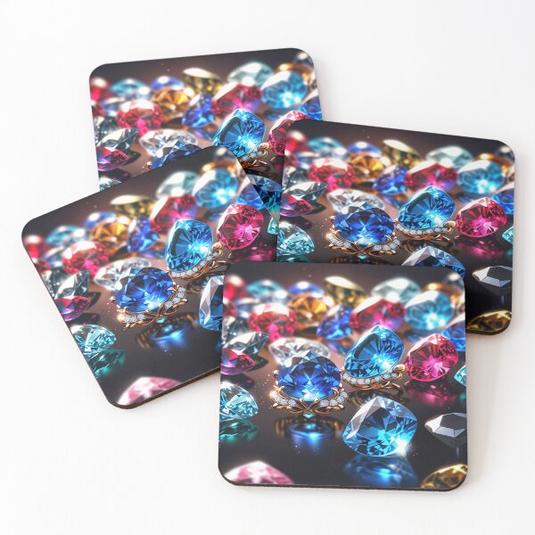 Item preview, The beauty of sapphires, diamonds, and rubies. designed and sold by PatDoArt.
