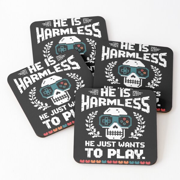 Item preview, He is Harmless He Just Wants To Play designed and sold by universe-hold ⭐⭐⭐⭐⭐.
