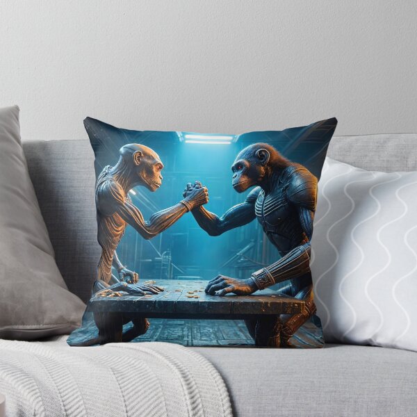 Item preview, Alien and Monkey Arm Wrestling designed and sold by koreatvtea.