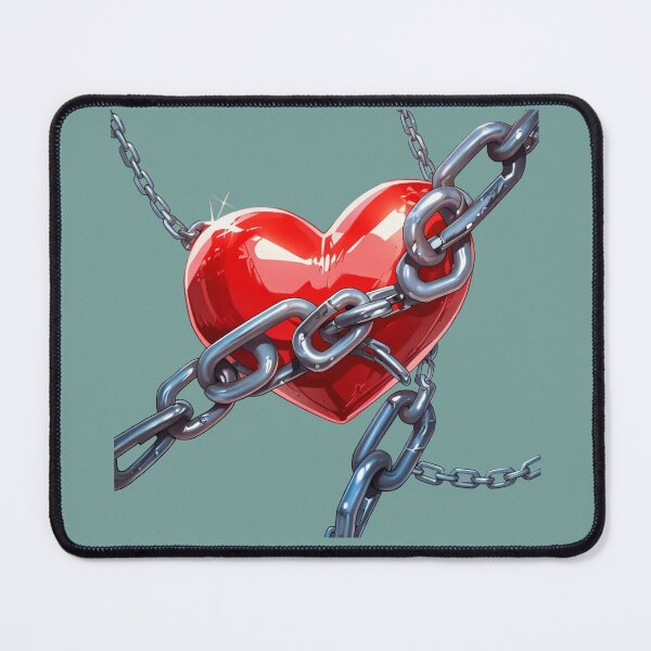 Item preview, Chain Locked Heart  designed and sold by Digiheart.