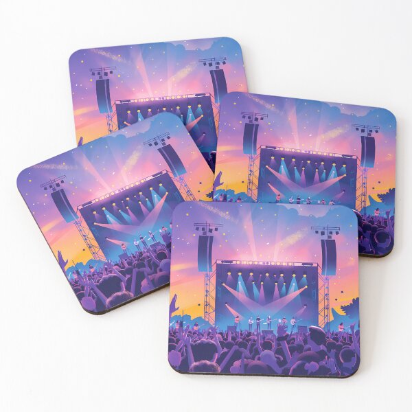 Item preview, Music Madness: The World of Festivals designed and sold by MidArtForge.