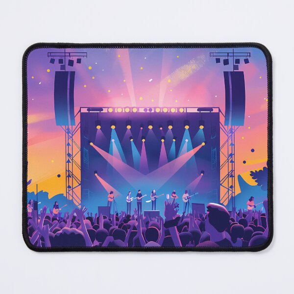 Item preview, Music Madness: The World of Festivals designed and sold by MidArtForge.
