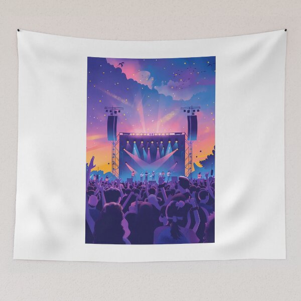 Item preview, Music Madness: The World of Festivals designed and sold by MidArtForge.