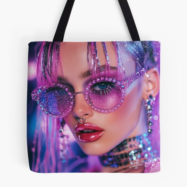 Item preview, Realistic cyber web space design girl colorful designed and sold by pinkuardesign.