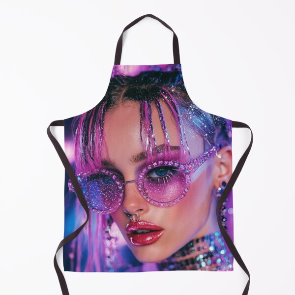 Item preview, Realistic cyber web space design girl colorful designed and sold by pinkuardesign.