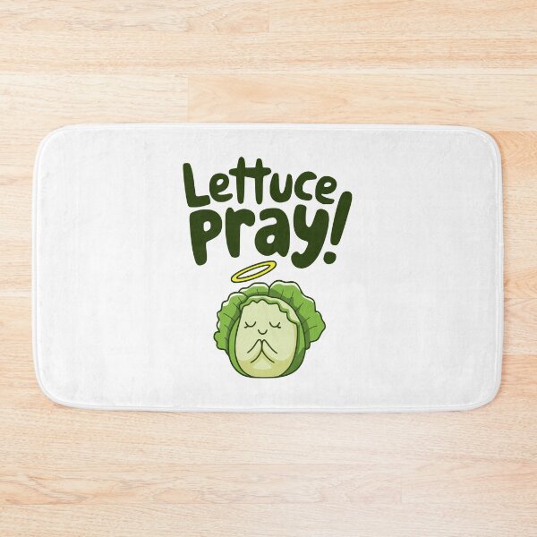 Item preview, Cute Lettuce Pun! Lettuce Pray! designed and sold by PMCreative.